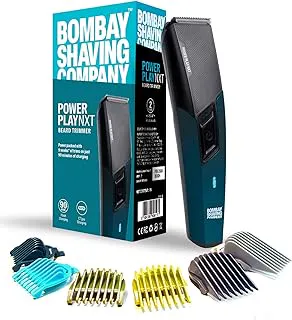 Bombay Shaving Company Power Play NXT Trimmer for Men | Beard Trimmer for Man | Hair Trimmer for Man | Type C, 90 Min, 6 Combs, Self-Sharpening | Trimmer Men Beard | Trimmers for Man