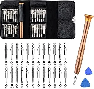 THEMISTObuilt with passion 27 in 1 Precision Screwdriver Set Multi Pocket Repair Tool Kit for Mobiles, Laptops, Electronics