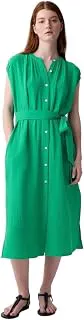 GAPWomen Cotton Classic Midi Casual Dress