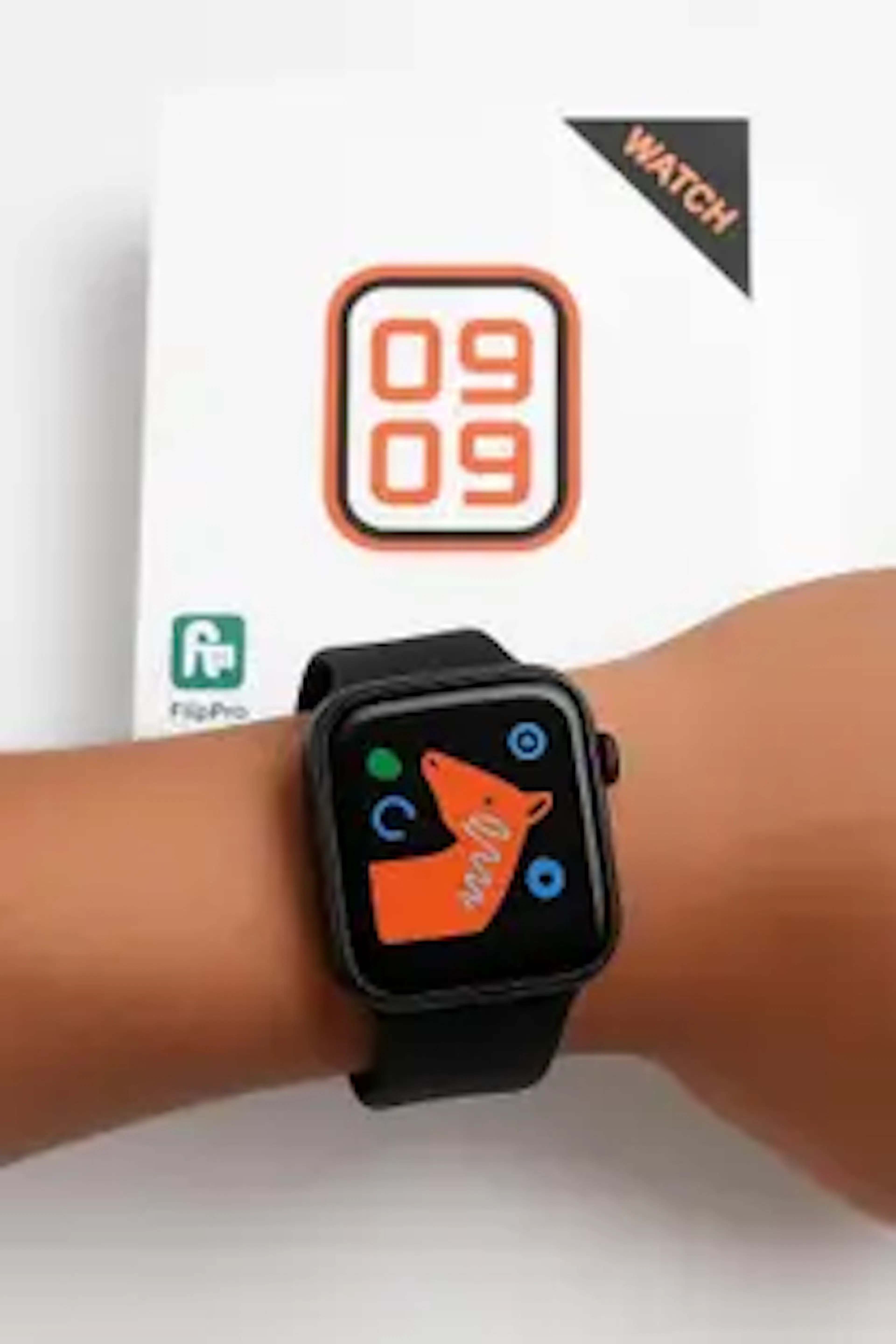UnV T500 Smart Watch, Black, Digital Display, Fitness Tracker with App Support Smartwatch