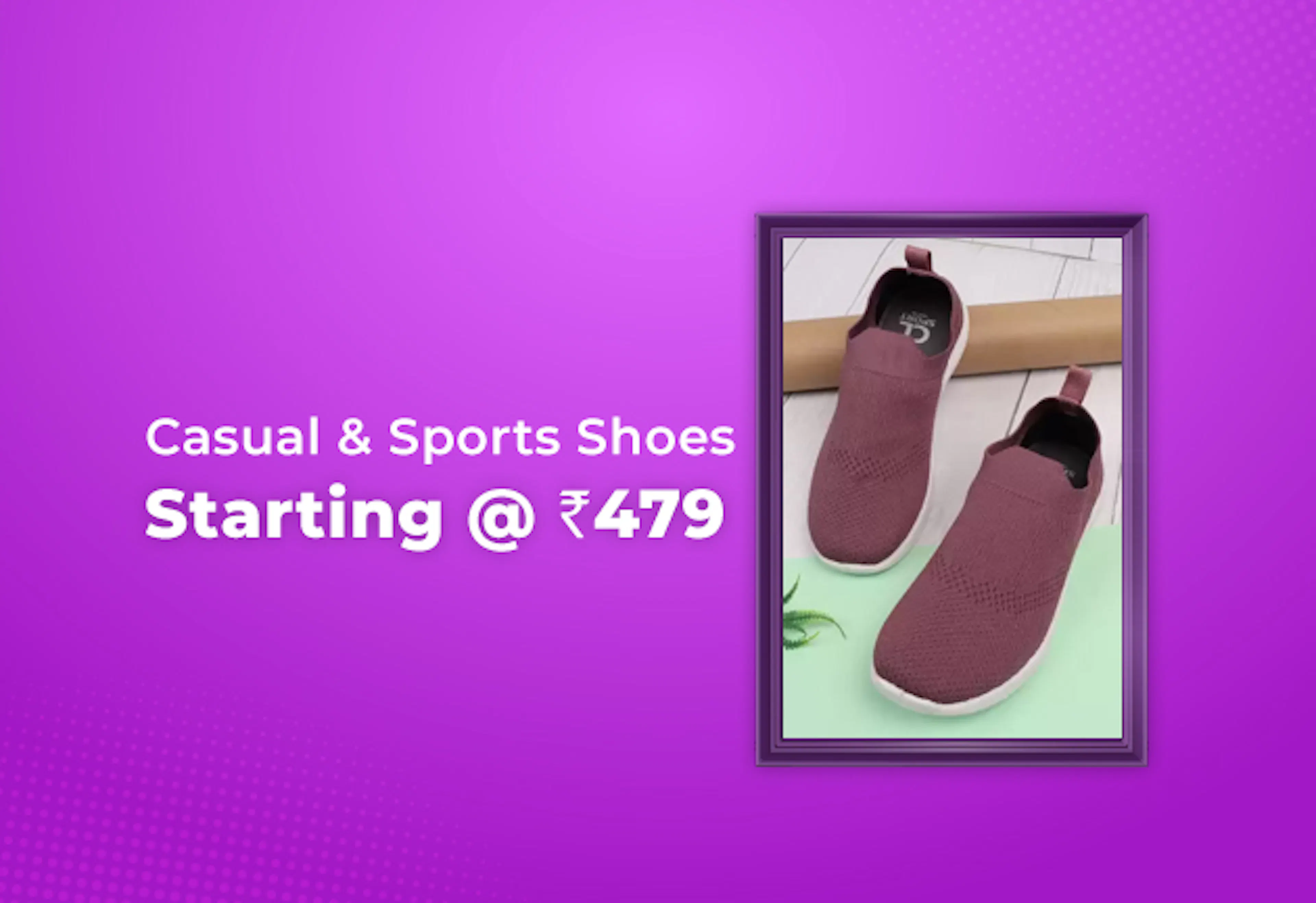 Casual & Sports Shoes Starting @ Rs 479