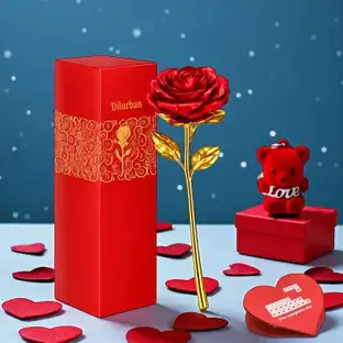 Dilurban Artificial Flower Gift Set