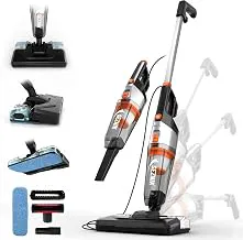 SEZNIK Vacuum Cleaner for House | Floor Mopping & Wet Spills + Dry Vacuuming | Turbo Sweep 3-in-1 Handheld Vacuum Cleaner | Vacuum & Mop | Corded, 600W, 20kpa Suction | 200ml Water Tank (SZ-V07)