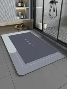 Yugam PVC (Polyvinyl Chloride), Rubber Bathroom Mat
