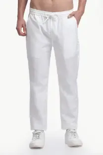 colorwings Relaxed Men White Trousers