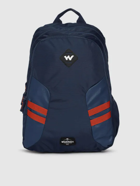 Wildcraft Unisex Blue Solid Backpack