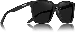 EFERMONEPolarized Sunglasses for Men and Women 100% UV Protection Outdoor Travelling Sports Bikes Cars Driving and Hiking (Square | Medium)
