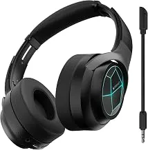 ZEBRONICSEnvy 2, Wireless Over Ear Headphone, ENC, Upto 65* Hours Playback, Gaming Mode, Dual Pairing, Bluetooth v5.3, AUX, Call Function, Voice Assistant, Foldable Design, Detachable Mic (Black)
