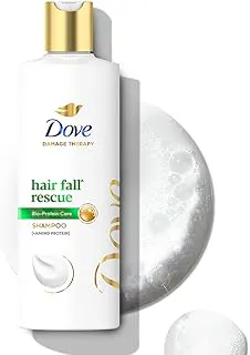 Dove Hair Fall Rescue Shampoo 340 ml|| For Damaged Hair|| Hair Fall Control for Thicker Hair - Mild Daily Anti Hair Fall Shampoo for Men & Women Floral