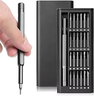 SP Electron 24 In1 Mini Precision Screwdriver Set with Magnetic Head and Steel Bits for Phone, Tablet, PC, TV, Monitor and Multiple Repair Tool Kit (Pack of 2)