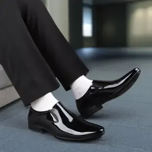 T-ROCK Stylish Official Formal Wedding Party wear Shoes for Men and Boys Slip On For Men