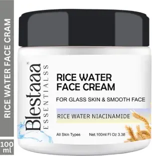 blestaaa essentialss RICE WATER FACE WHITNING CREAM FOR WOMEN
