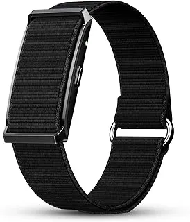 Pebble Newly Launched Qore Fitness Band with 45 Days Battery Life | 100+ Sports Modes | Advanced Health Tracking | HR & SpO2| Stress| Sleep | OneKey Measurement | Smart Notifications - Black