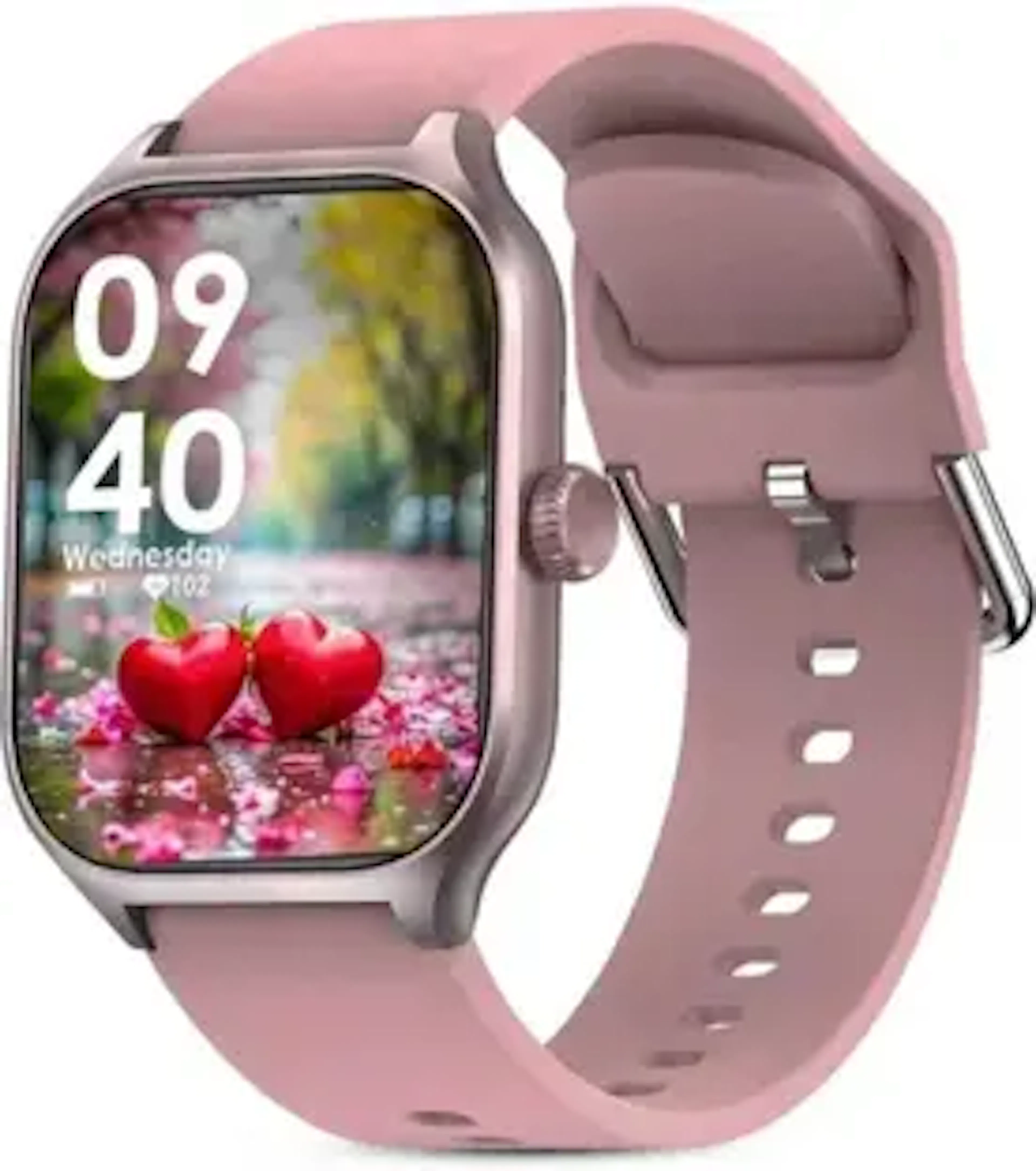 Zafar H9 Pink-A1 Full Screen Touch Watch Specially Made for Girl & Women Smartwatch Smartwatch