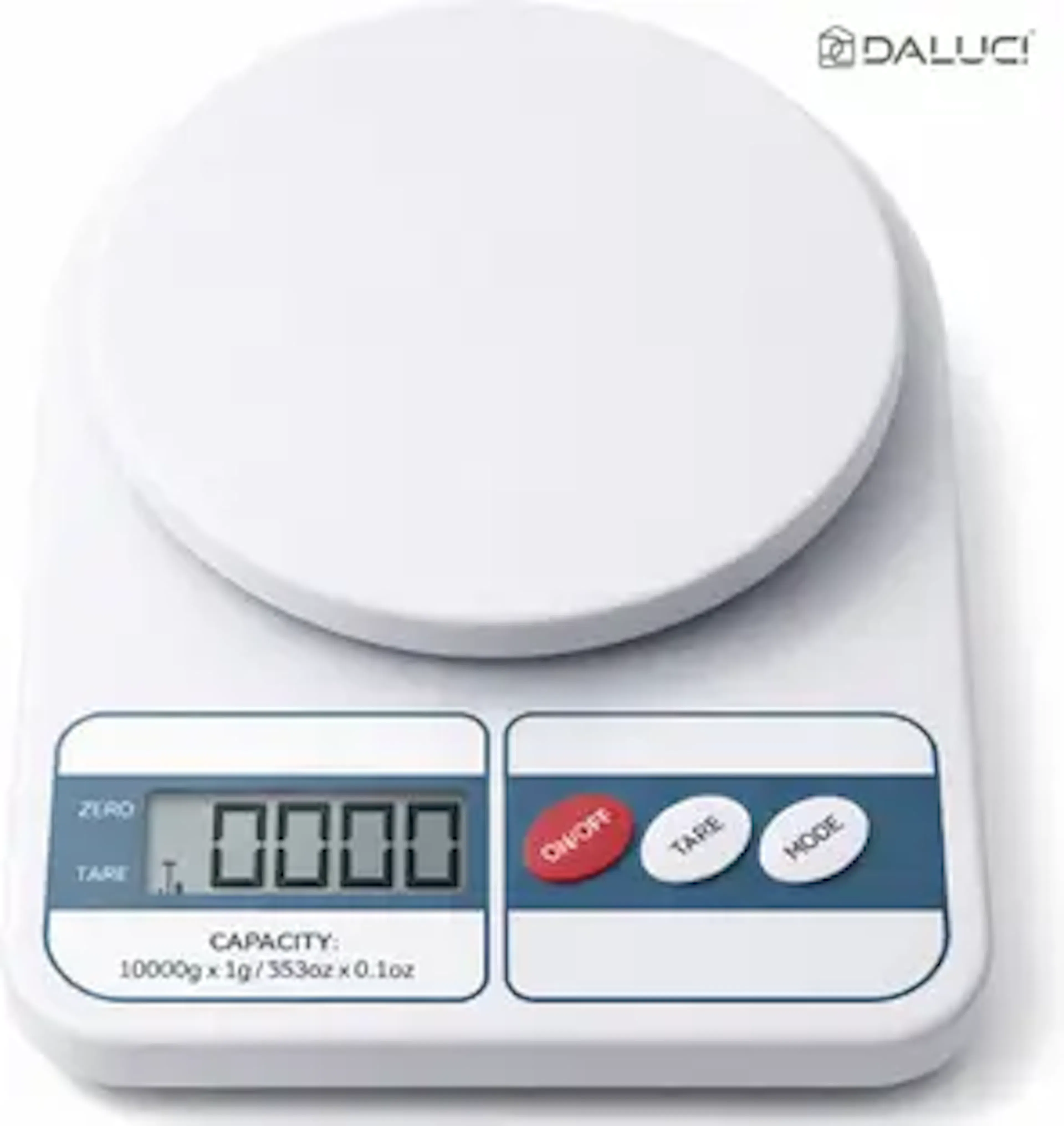 DALUCI Digital Kitchen Weighing Scale Food Weight Machine High Accuracy 10kg Weighing Scale