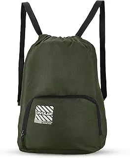 DIVULGE Drawstring Polyester Multi Utility Drawstring Backpack (Beige, 16 L), 24 x 22 x 2 Cm