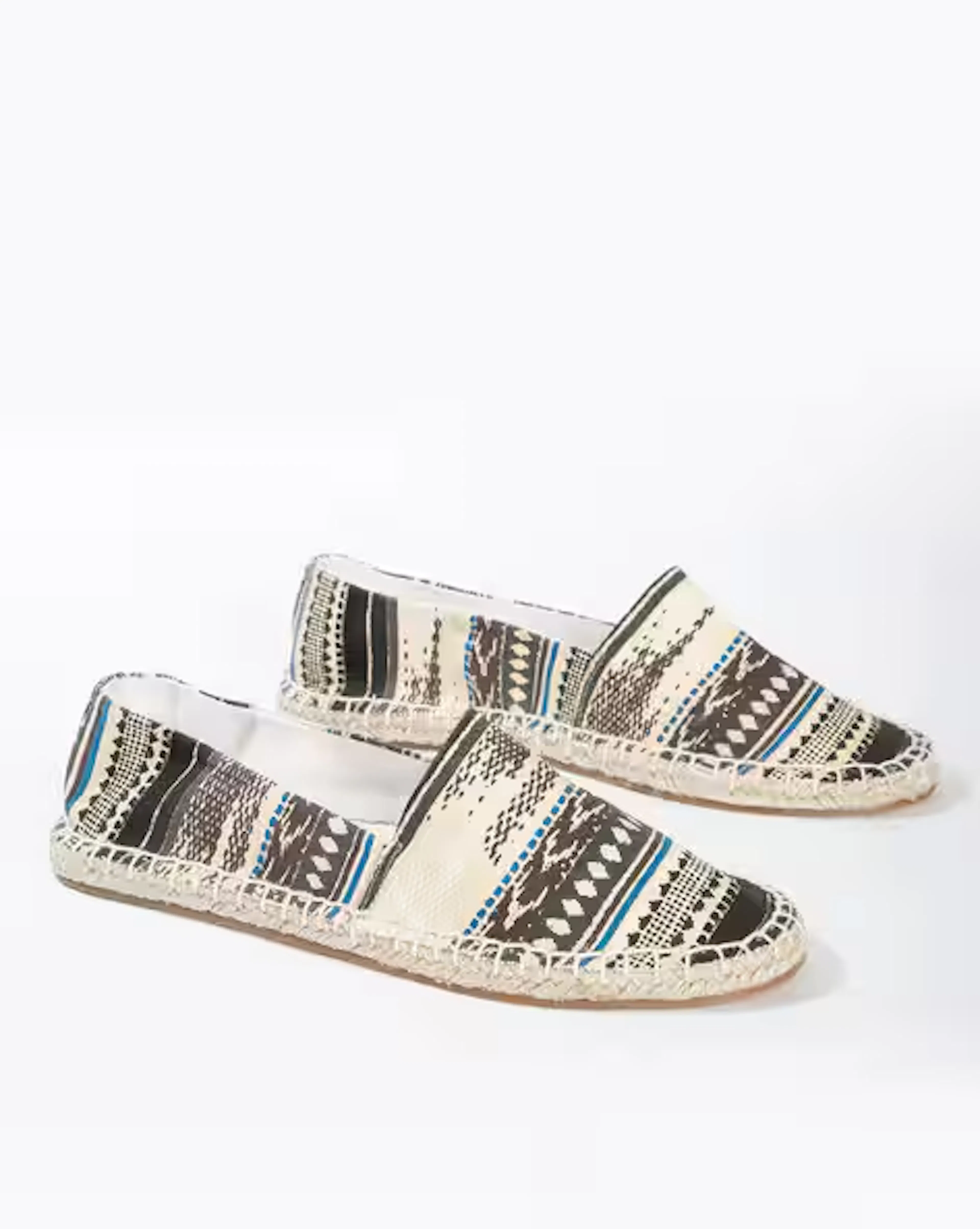 Printed Slip-On Espadrilles