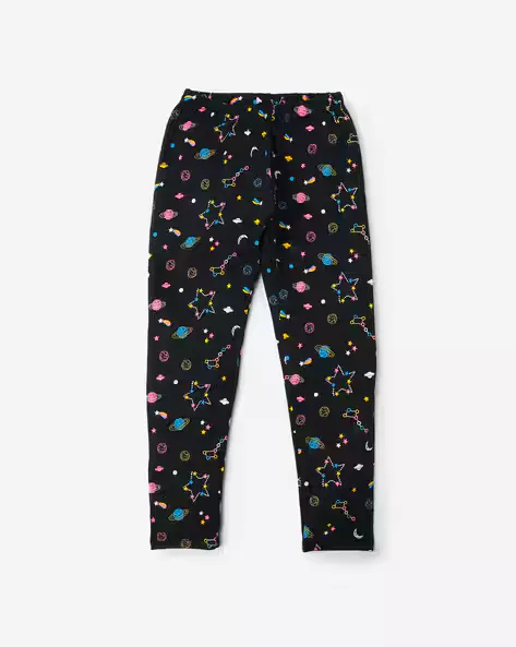 Printed Cotton Leggings