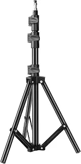 Lightweight Portable Aluminum Alloy Light Stand for Ring Light & Studio Lighting