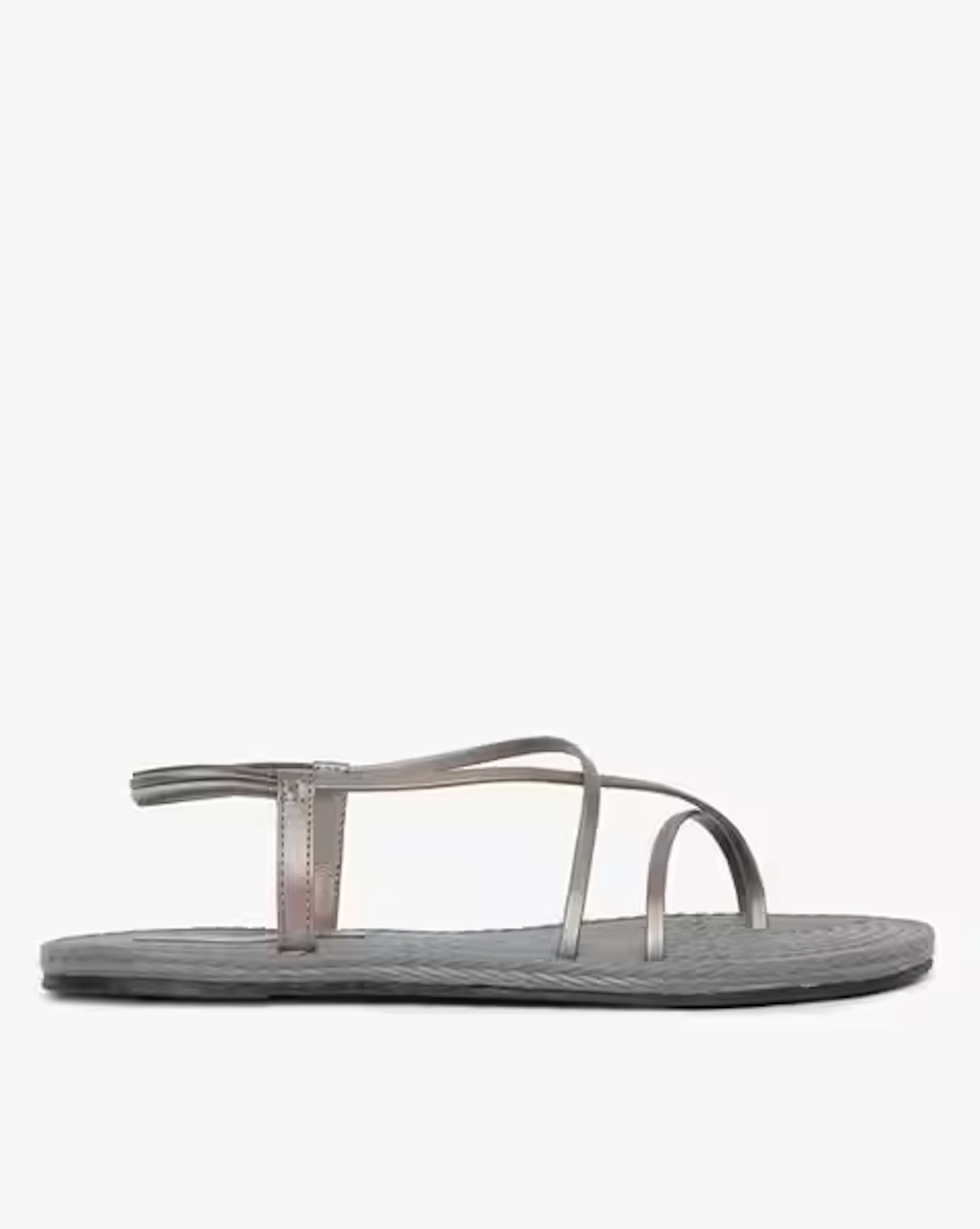 Strappy Slip-On Flat Sandals