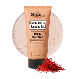 Ghar Soaps Magic | With Sandalwood, Saffron & Glutathione Face Wash