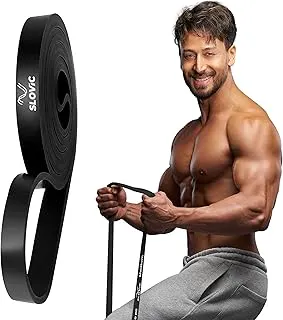 Slovic Resistance Band for Workout [Upto 35 KG] | Latex Free Resistance Bands Set | Excercise Band & Stretching Bands for Exercise for Home Workouts | Gym Equipment for Home Workout | for Men & Women