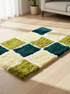AAZEEM Cotton Floor Mat