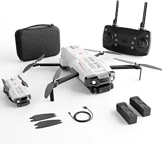 Lifelong Kids Drone with Dual Camera, Altitude Hold, 2x1300mAh (15 Min Each/30 Min Total), 1080P & 720P, Nabhyan App & Remote, 360° Flip, Headless Mode, 8-12 Yrs (LLCDRR01)