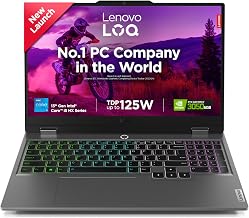 LenovoLOQ Intel Core i5-13450HX| NVIDIA RTX 3050 6GB (16GB RAM/512GB SSD/144Hz Refresh Rate/15.6" (39.6cm)/Windows 11/Office Home 2024/3 Mon. Game Pass/Grey/2.4Kg), 83DV018MIN AI Gaming Laptop