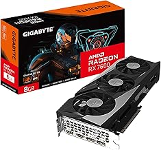 Gigabyte Gv-R76Gaming Oc-8Gd Radeon Rx 7600 Gaming Oc 8G Graphics Card, 3X Windforce Fans 8Gb 128-Bit Gddr6, Video Card - Pci_E