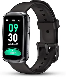 Pebble Newly Launched Premium Fitness Band | Activity Tracking | Sports Modes | Health Tracking | Sleek Display | Lightweight - Jet Black