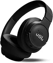JBLTune 770NC Wireless Over Ear Headphones with Adaptive Noise Cancellation, Upto 70H Battery, Smart Ambient, Speed Charge, Customized EQ, Google Fast Pair, Multipoint Connect, BT 5.3 - Black