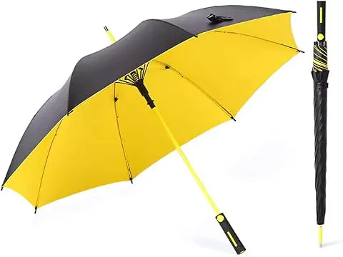 Premium Auto Open 47 inch Big Size Umbrella for Men & Women | Windproof & UV Protection Umbrella With Strong Frame and Comfortable Grip Handle