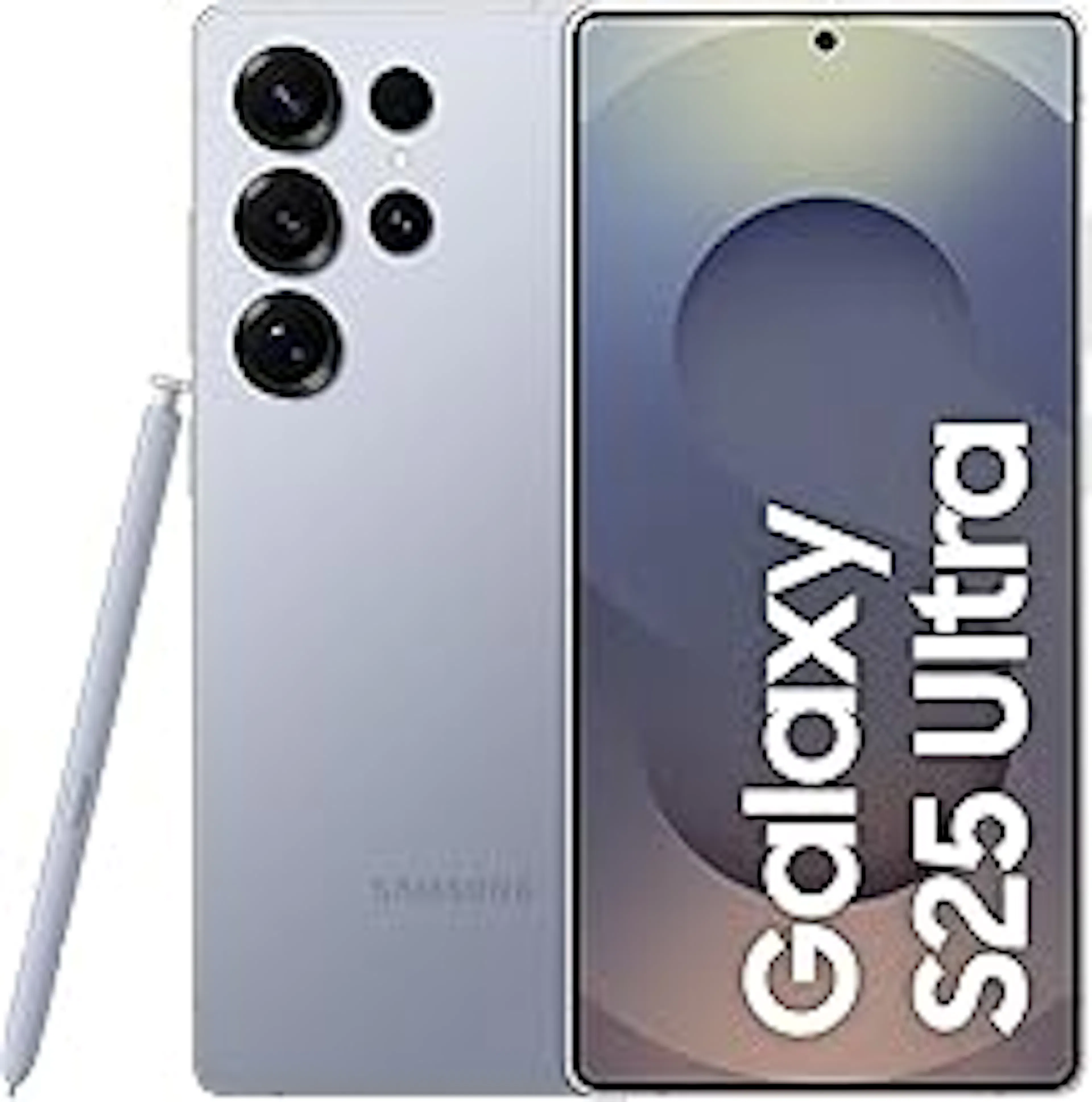 Samsung Galaxy S25 Ultra 5G AI Smartphone (Titanium Silverblue, 12GB RAM, 512GB Storage), 200MP Camera, S Pen Included, Long Battery Life