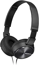 SonyZX Series MDR-ZX310AP Wired Headband Stereo On Ear Headset -Black