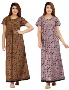 STARSREWIN Women Nighty Set