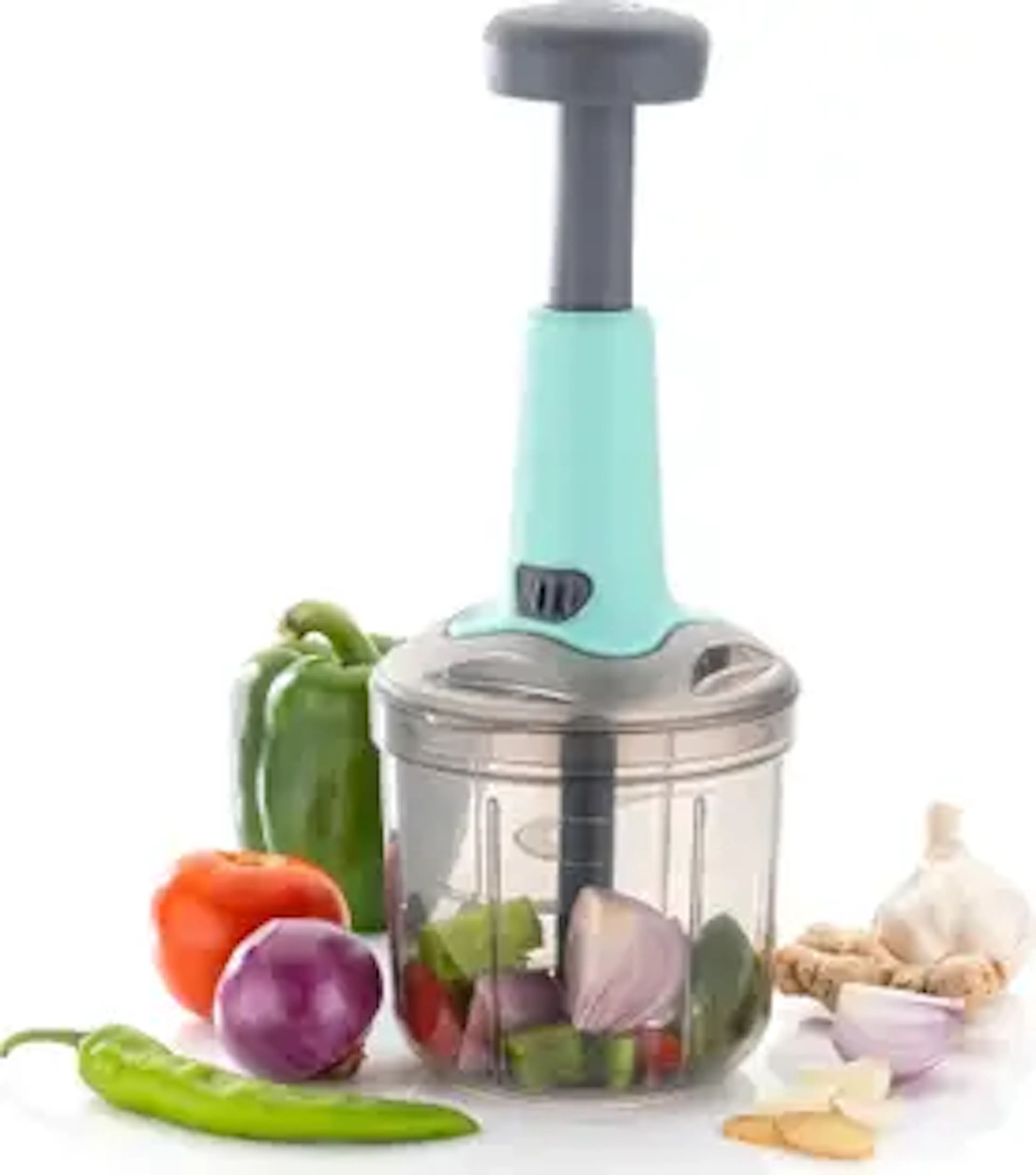 SPACE Vegetable (Onion, Chilly) & Fruit Chopper/Cutter Kitchen Tool Set