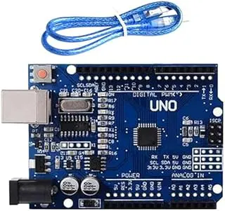 ELECCTRO ROBO Store UNO R3 SMD Microcontroller Development Board with ATmega328Pb, CH340G USB Chip, USB Cable Included