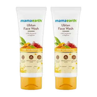 Mamaearth Ubtan with Turmeric & Saffron Face Wash