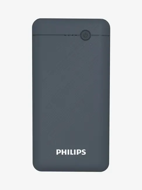 Philips DLP1710CV/97 10000 mAh Lithium Polymer Dual Output Power Bank (Blue)