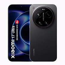 XIAOMI17 Ultra (Black, 16GB+512GB) |World's First Leica 1-Inch LOFIC Sensor |Snapdragon 8 Elite Gen 5 |2K AMOLED Display | 90W HyperCharge HyperOS 3 | HyperAI Flagship Experience