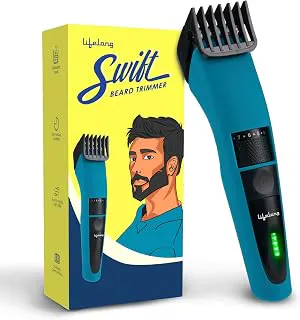 Lifelong Beard Trimmer for Man | Timmer Men Beard | Cordless Hair Trimmer for Men All in One | USB Rechargeable Grooming Kit with Skin Friendly Blades |Shaving Machine with 20 Lengths, 60-Min Runtime