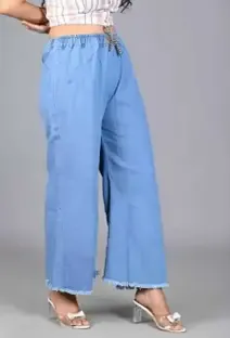 newlookoverseas Flared Women Light Blue Jeans