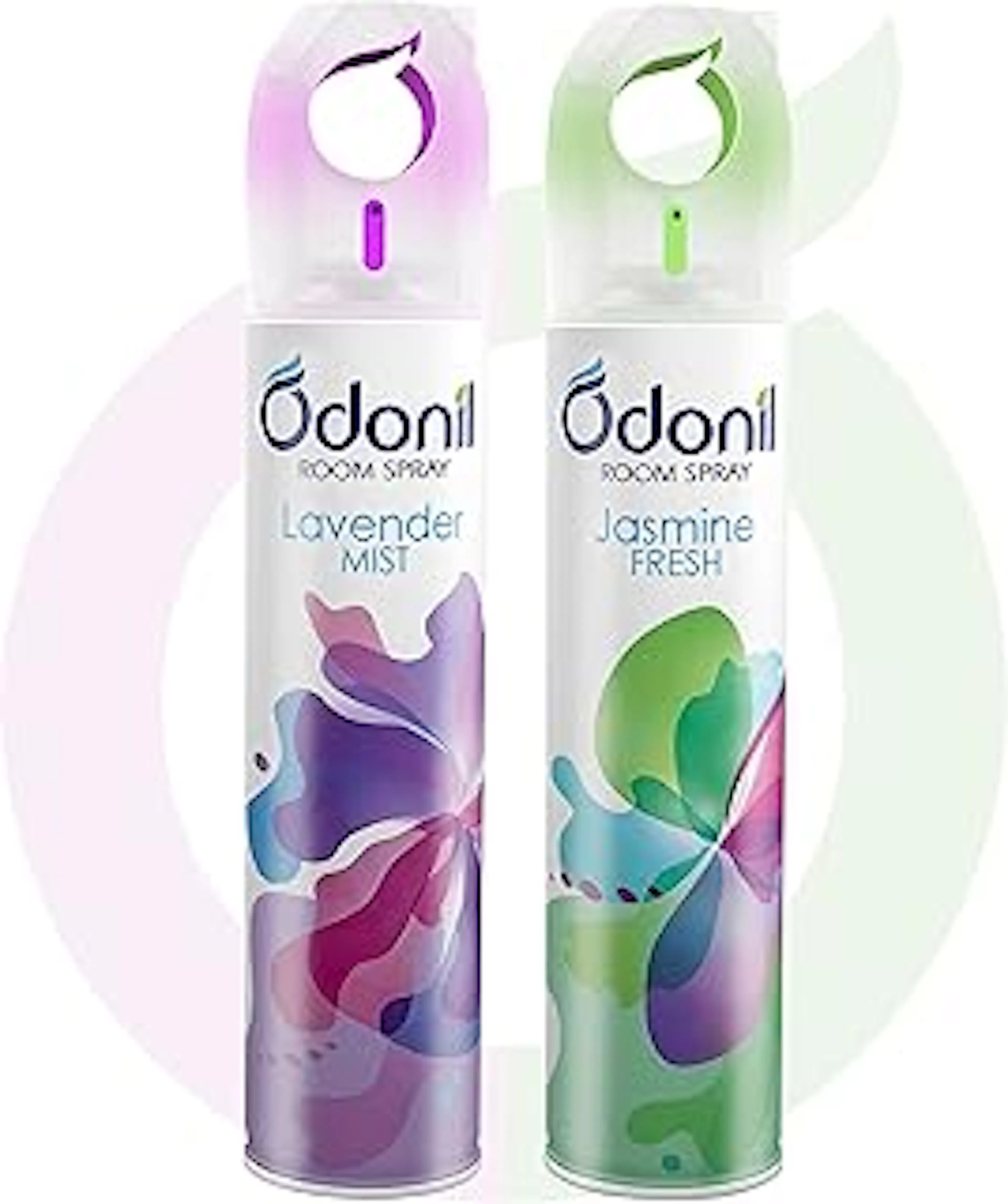 Odonil Air Freshener Room Spray - 440 ml Combo (Pack of 2, 220ml each) | Lavender Mist & Jasmine Fresh | Nature Inspired Fragrance for Home & Office | Long Lasting Fragrance | Instant Freshness