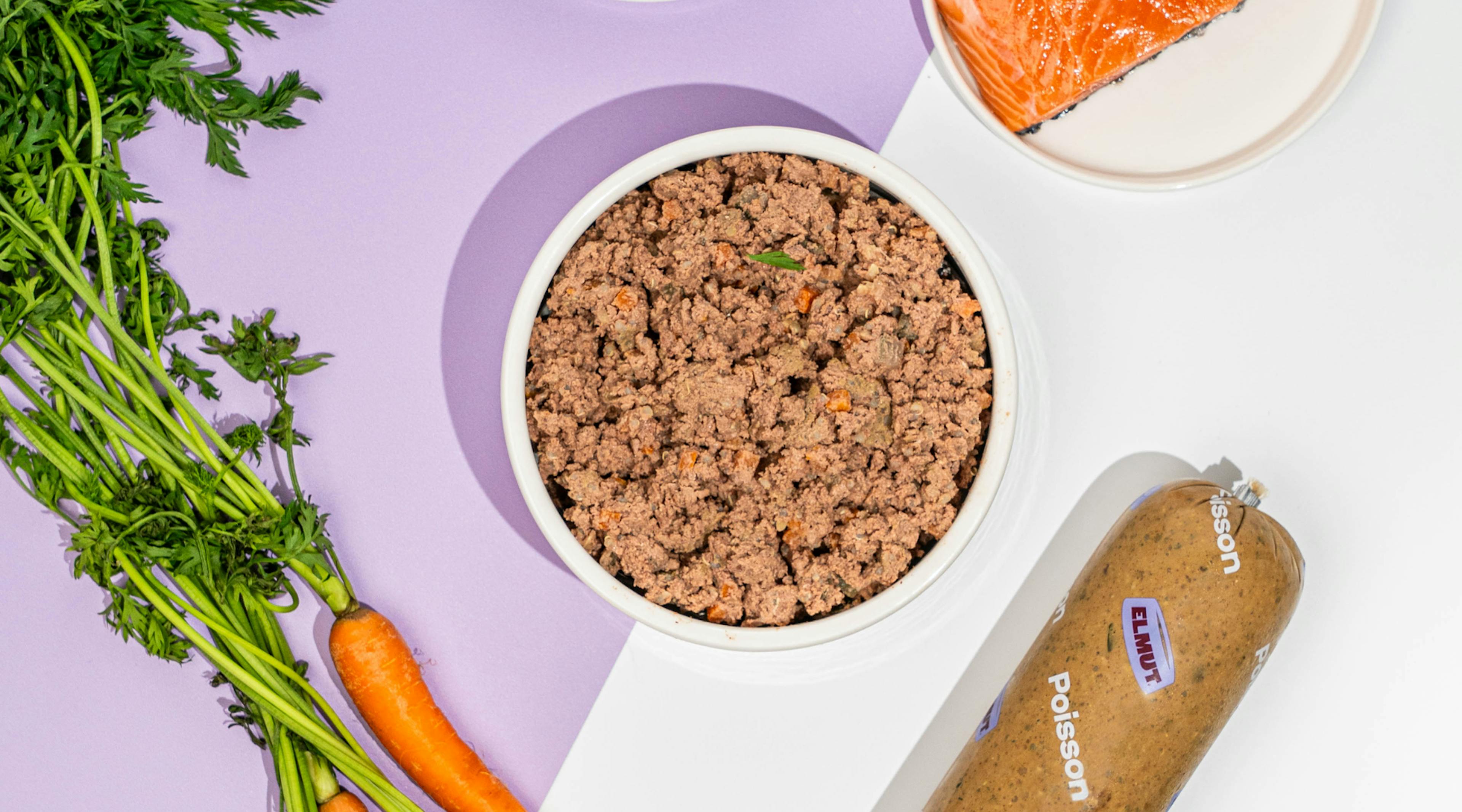 recette ration ménagère chien Elmut au poisson