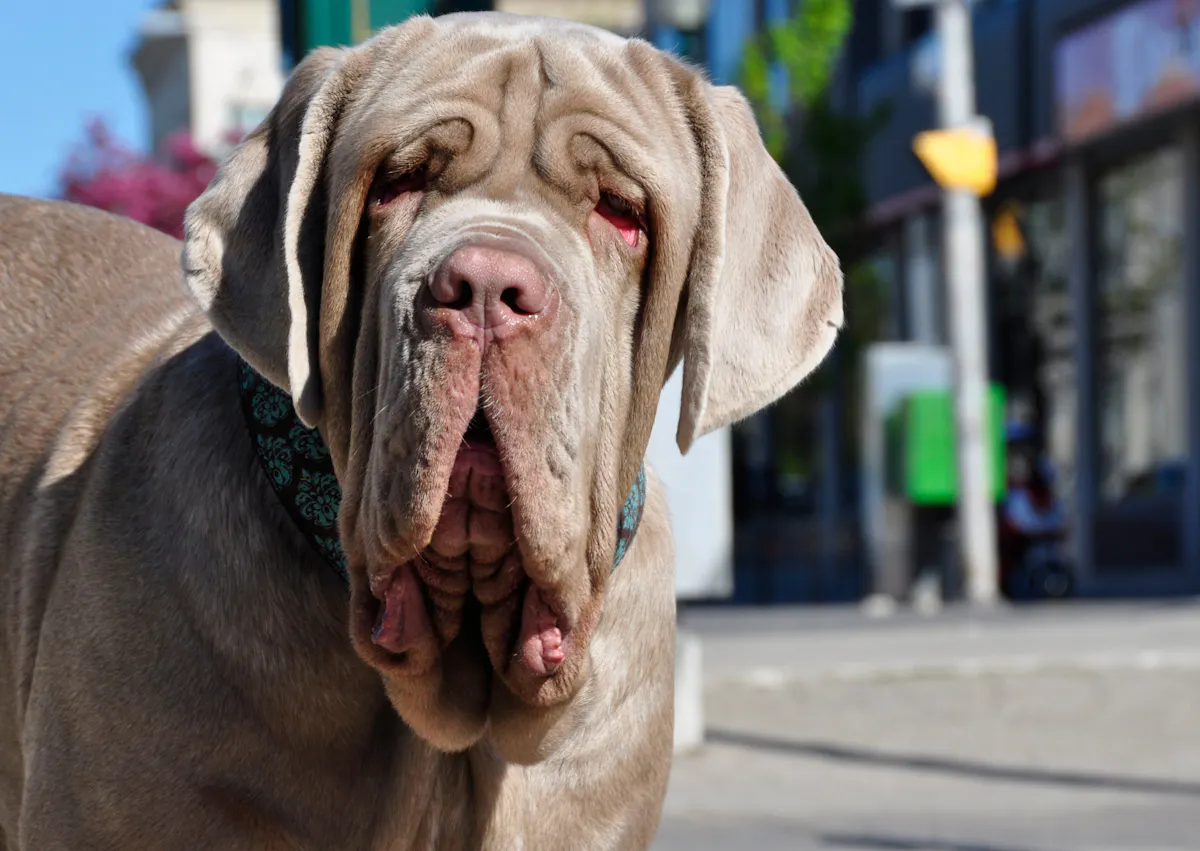 Matin de Naples curieux, il marche dans la ville