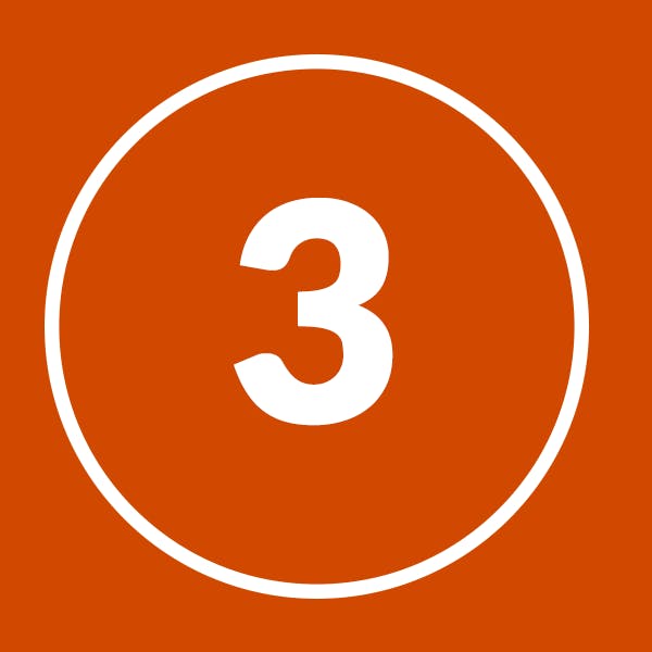 The number 3.