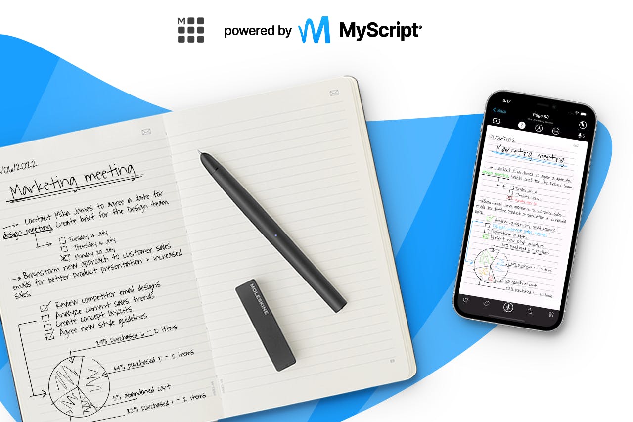How MyScript and Moleskine are making paper smarter - MyScript