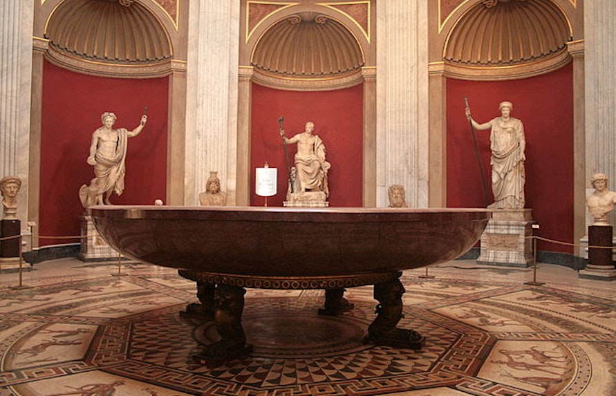 La Sala Redonda Museos del Vaticano