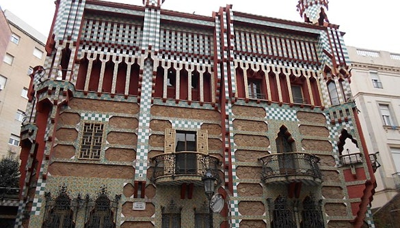 barcelona in August - casa vicens